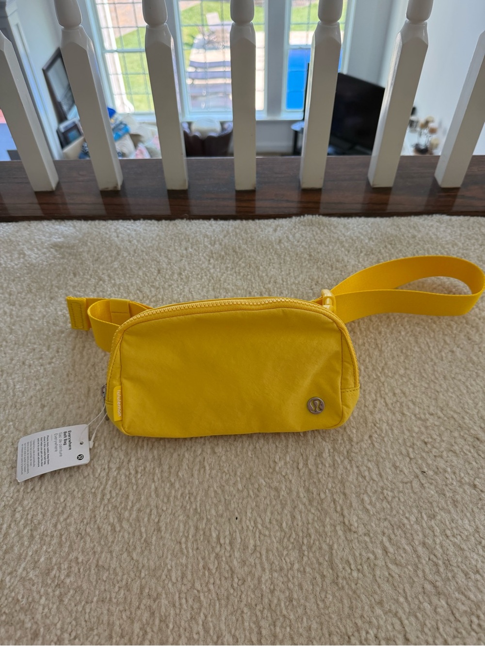 lululemon athletica Bright Yellow Crossbody Belt Bag